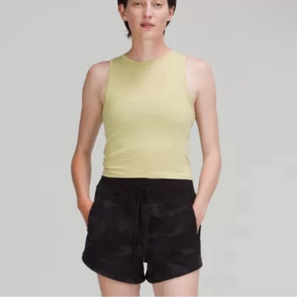 Lululemon open tie back tank top 8 DEW GREEN